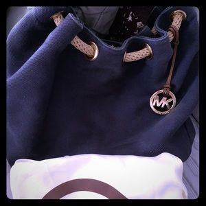 Michael Kors Navy Handbag